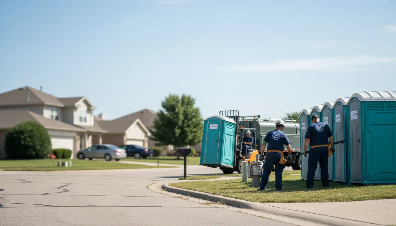 Porta Potty Rental in Saratoga, NC near me